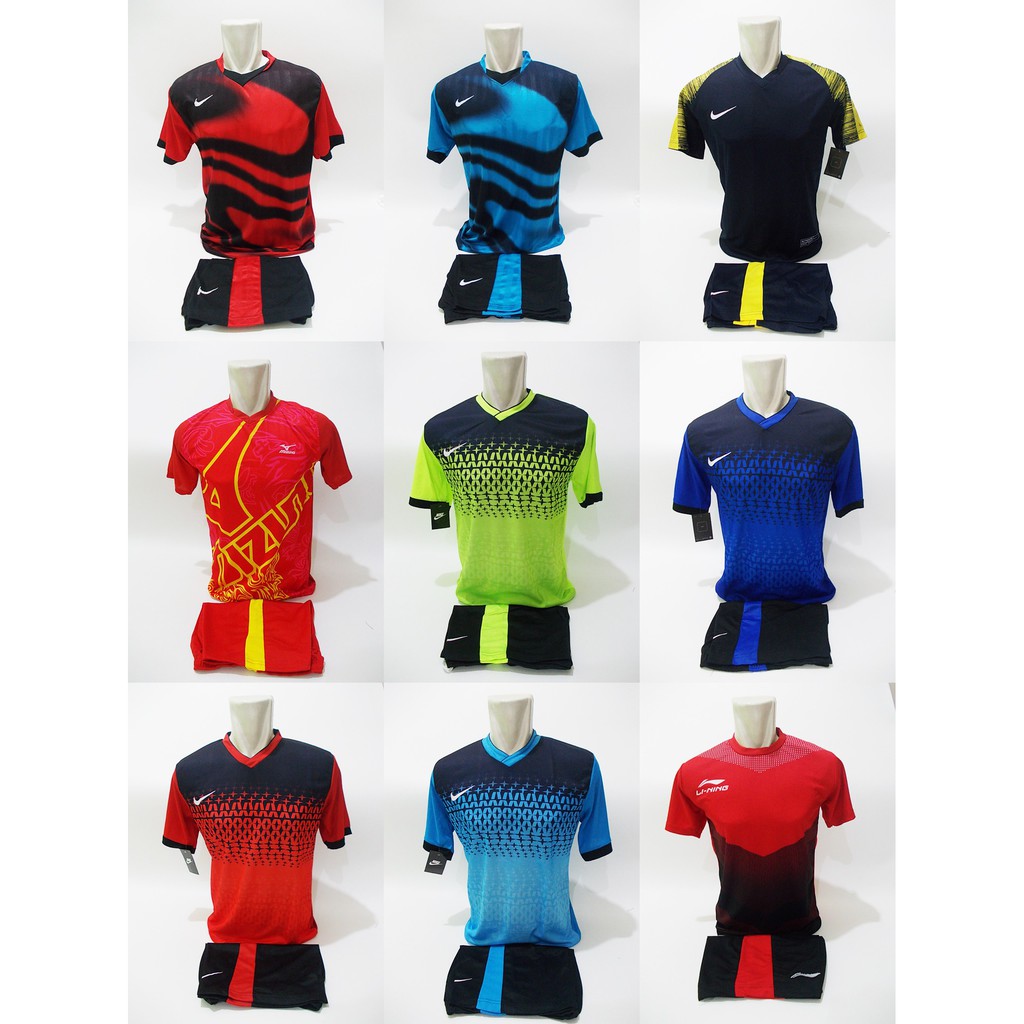 Baju Kaos Jersey Bola Setelan Futsal Nike Adidas Puma Specs Mizuno