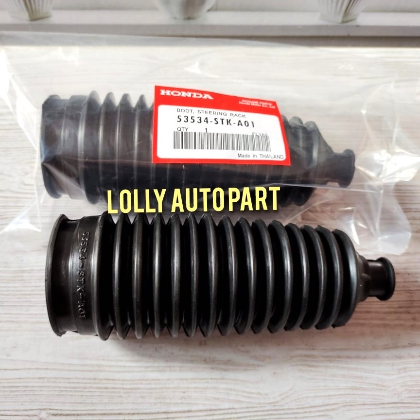 Jual KARET BOOT RACK STEER STIR LONG TIE ROD HONDA CRV GEN 3 *OEM