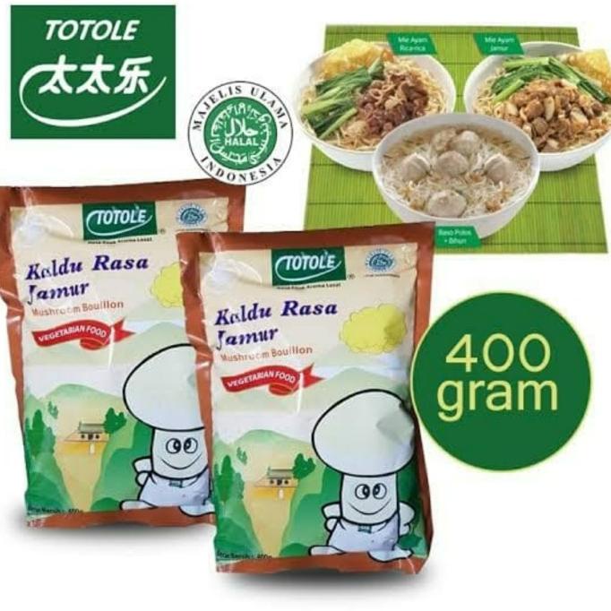 

Totole Kaldu Jamur 400gr Penyedap Non MSG Murah READY Gosend