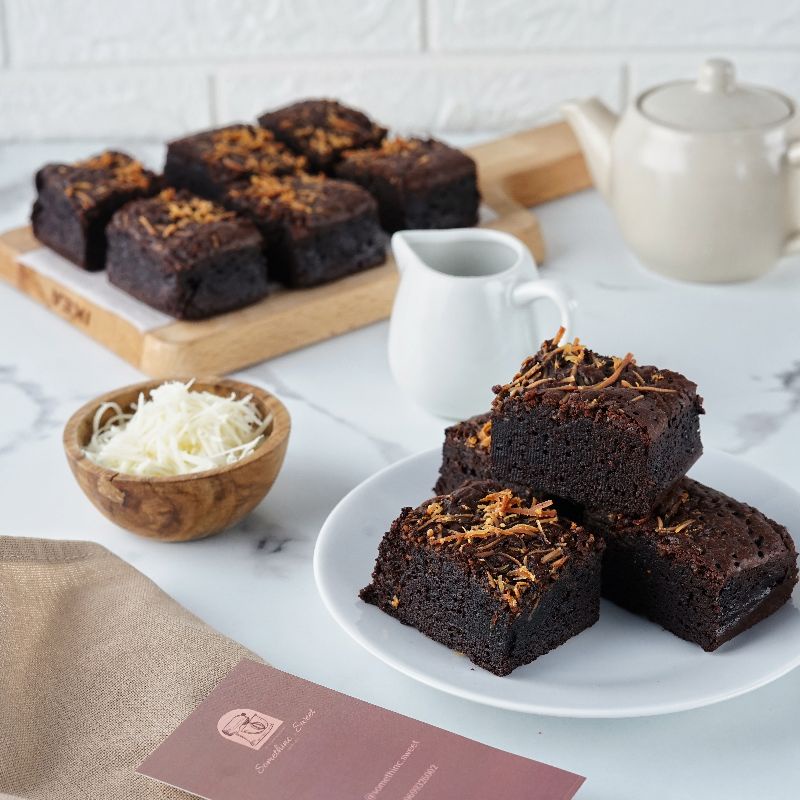 

Fudgy cheese Brownies