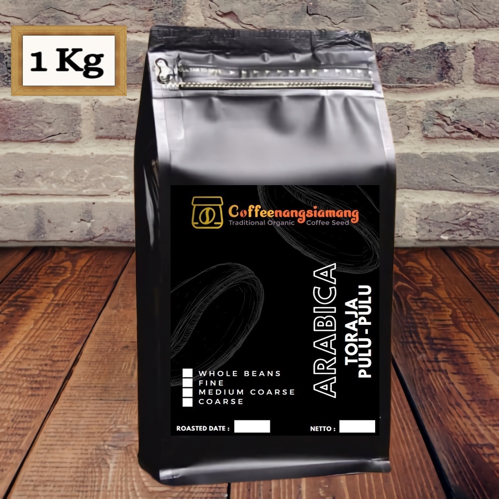 

KOPI ARABIKA TORAJA PULU-PULU 1Kg PREMIUM - (Biji/Giling)