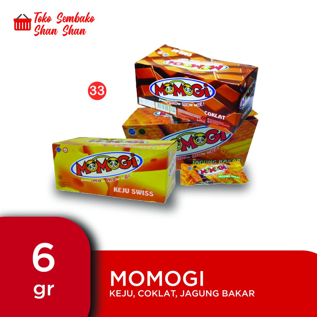 

MOMOGI SNACK RASA JAGUNG BAKAR, COKLAT DAN KEJU