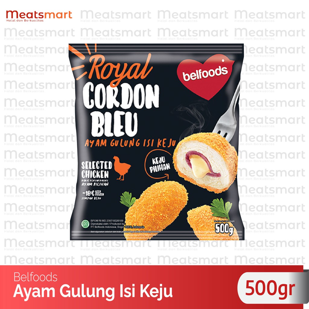 

BELFOODS ROYAL CORDON BLEU 500gr