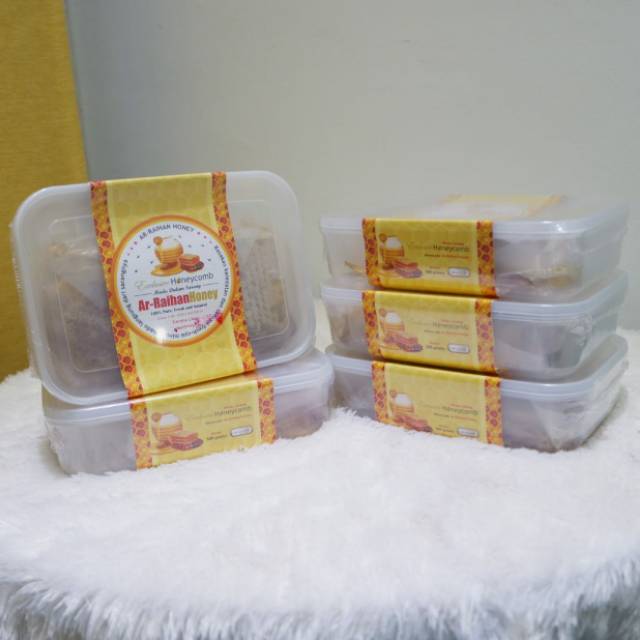 

Exclusive Honeycomb 500gr Madu dalam Sarang Ar-Raihan Honey