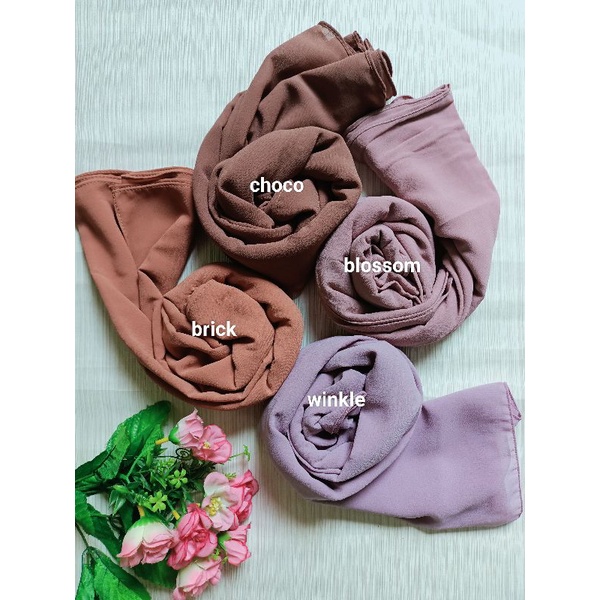 HAMPERS HIJAB PASHMINA CERUTY BABYDOLL