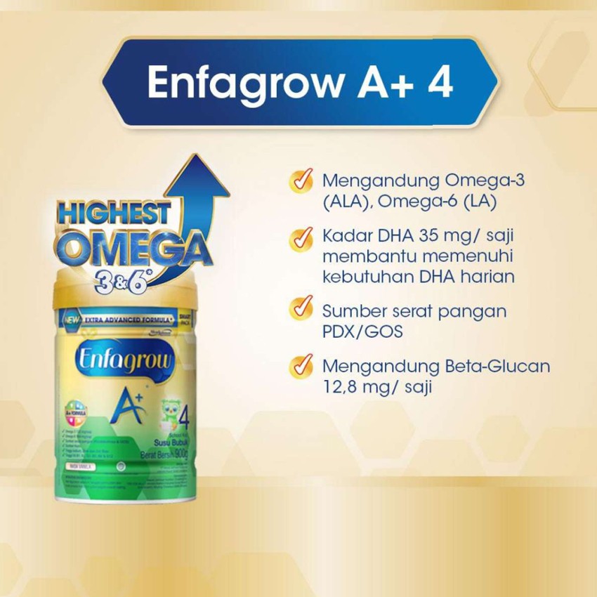 Enfagrow A+ 4 Vanila/Madu  - 800g - Susu Formula Pertumbuhan Balita