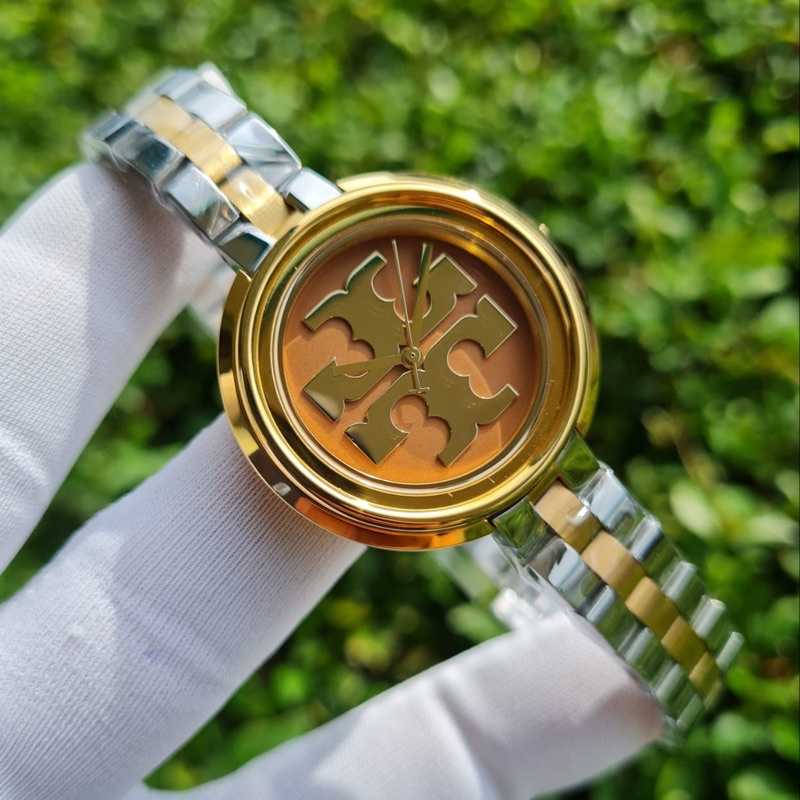 Tory Burch Jam Tangan Wanita Stainless Steel Tory Burch Diameter 36mm TBW6201 6202 6203 6208 6209 Original Garansi