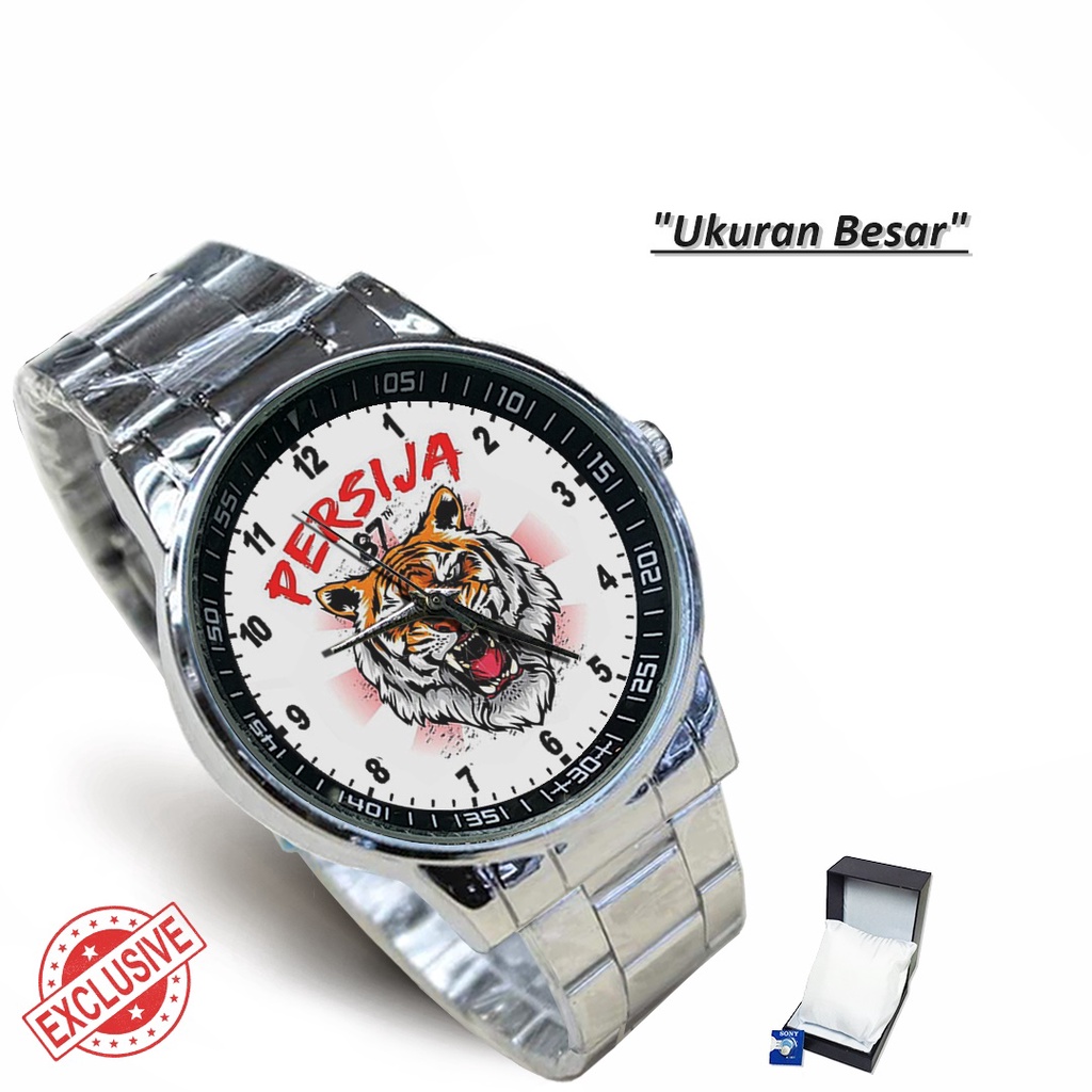 Jam Tangan Rantai Couple PERSIJA JAKMANIA 1 (Awesome)