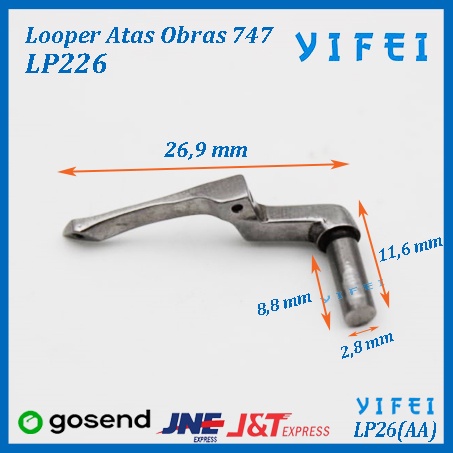 LP226 Loper Atas Obras Siruba 700K/YIFEI-LP226