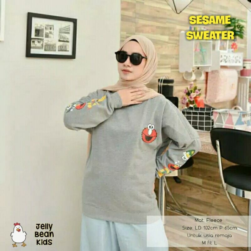 Sweater Wanita - Sweater Motif