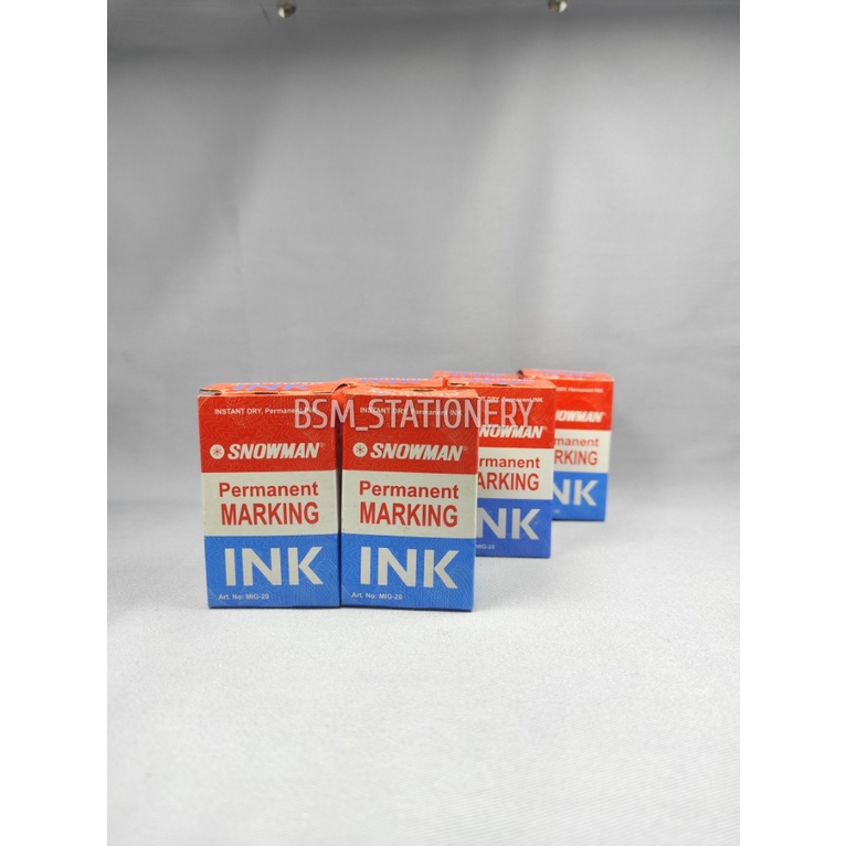 

SNOWMAN TINTA SPIDOL PERMANEN