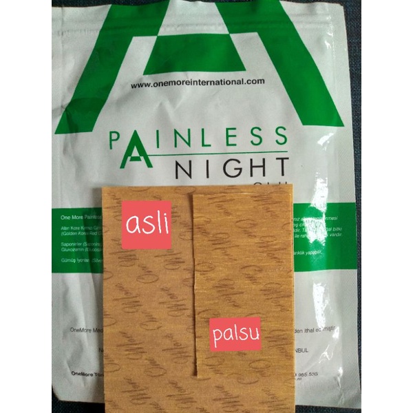 Koyo Turki Painless night glu one more(1 lembar)
