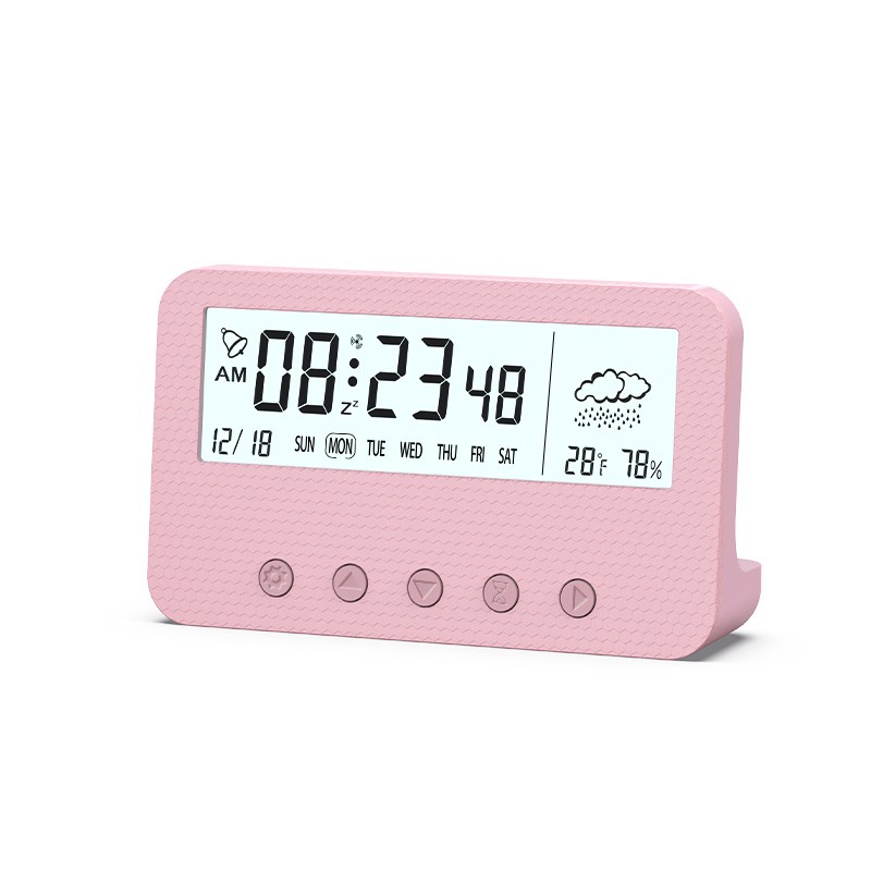 JAM MEJA LED DIGITAL MULTIFUNTION SMART ALARM CLOCK