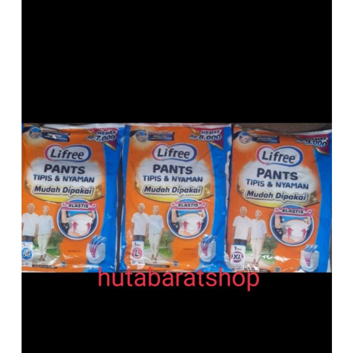 LIFREE  PANTS popok dewasa Sachet