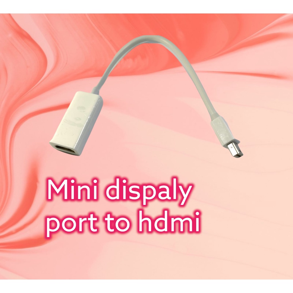 Mini DP Displayport To HDMI Adapter Thunderbolt