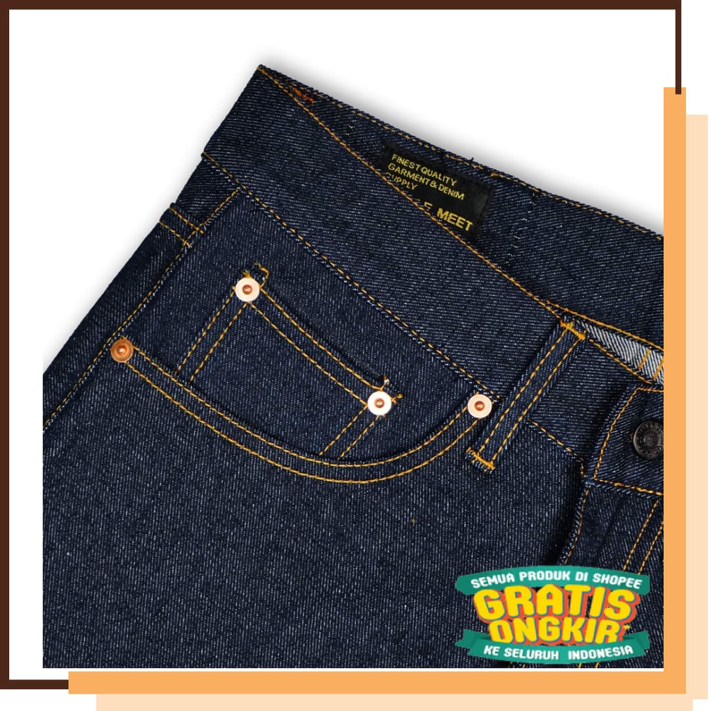 New Bawahan Cowok Terkini BTS Lmc 511 Lmc Marfa (56497-0067) / People Meet Denim Company PMD & CO - 