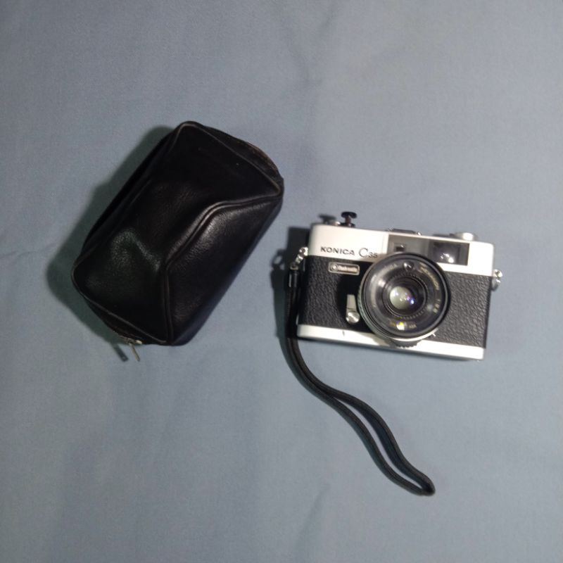 Kamera analog konica c35 flashmatic