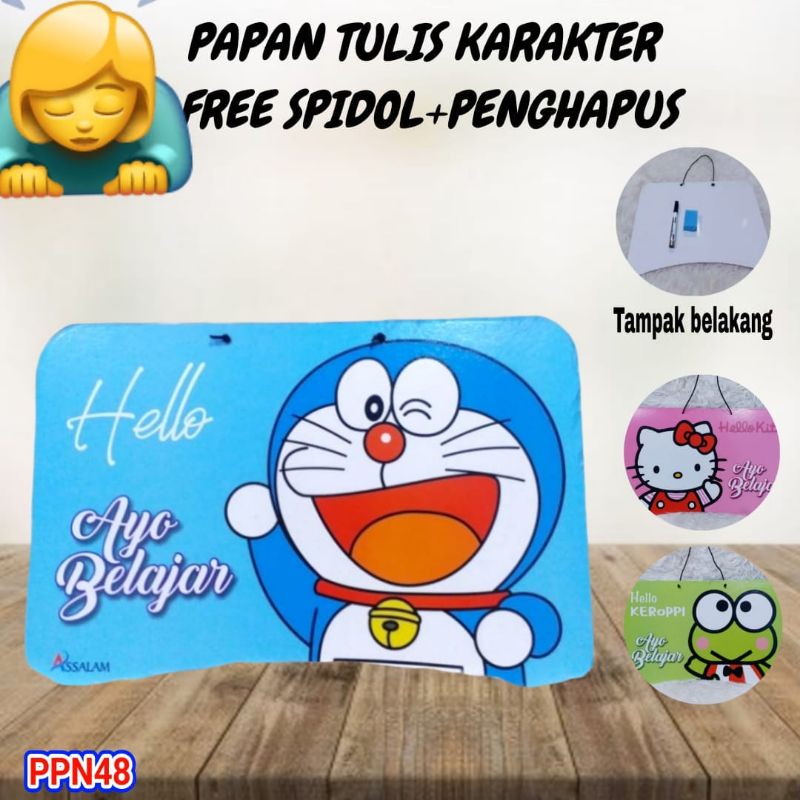 

papan tulis karakter