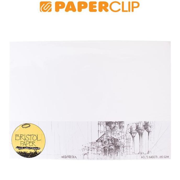 

Hemat Paper Bristol Paper Artemedia 180G 5 Lbr Arte-Brl-A3 Bergaransi