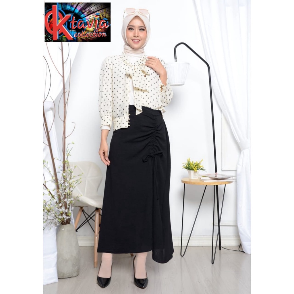 ROK CRINKLE SERUT /ROK SERUT BAHAN CRINKE / ROK SERUT SAMPING PANJANG / ROK TALI SERUT KOREA / ROK SERUT BAHAN CRINKLE AIRFLOW ROK TERBARU 2022 / ROK SERUT KEKINIAN