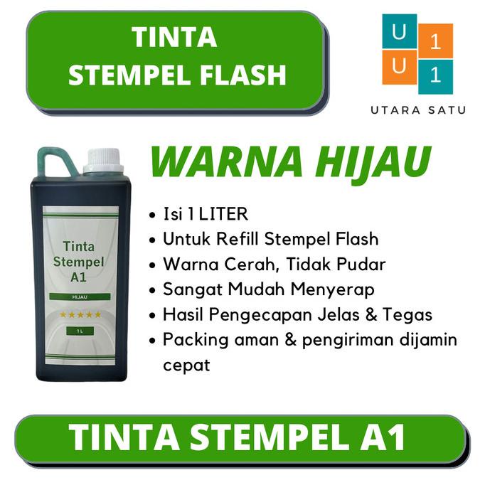 

Tinta Stempel Flash Warna Hijau 1 Liter