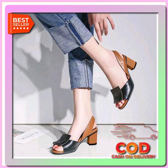 【12.12】 Hils Wanita Hills Hells Haihils Haihil Sepatu Hak Pesta Import Terbaru .. High Heels Wanita 