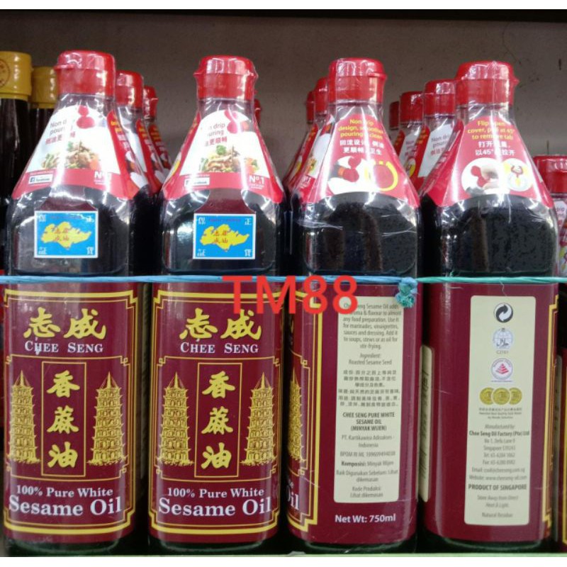 

MINYAK WIJEN/SESAME OIL CHEE SENG 750MIL