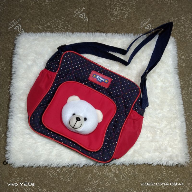 TAS PERLENGKAPAN BAYI/TAS SELEMPANG BAYI BONEKA LUCU