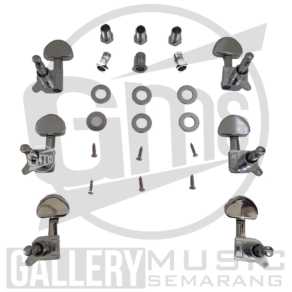 Dryer Glover Gitar / Machine Head / Tuning Machine / Pemutar Senar Gitar