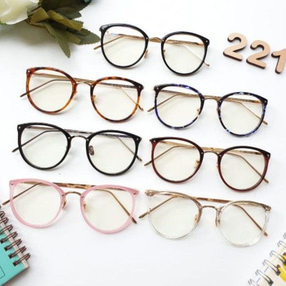 Frame + Lensa - Frame MiuMiu Syahrini Terbaru- Kacamata Minus Syahrini - Kacamata Free Lensa Minus