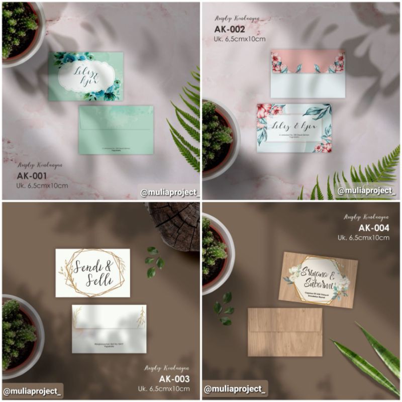 Amplop Kondangan / Amplop Nikahan / Amplop Custom