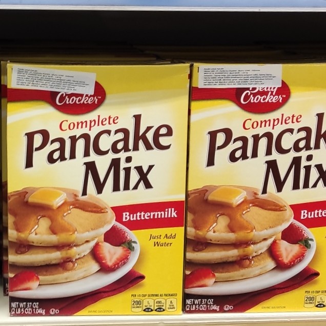 

BISA COD BETTY CROCKER PANCAKE MIX BUTTERMILK 1.04KG