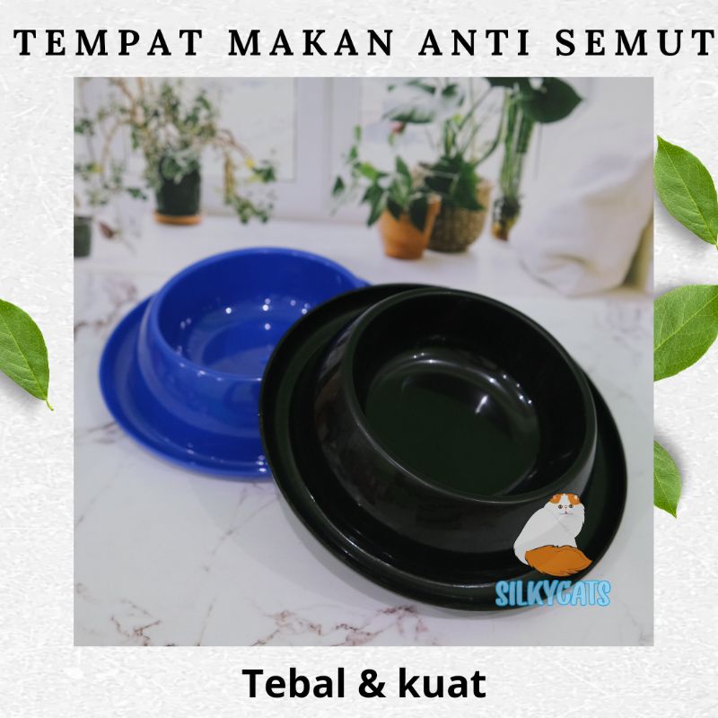 tempat makan / wadah makan kucing anti semut ukuran sedang. mangkuk makan kucing