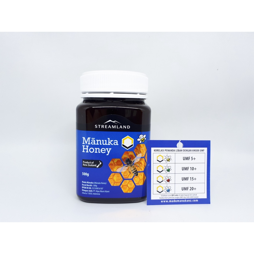 

Madu Streamland Manuka Honey UMF5+ 500 gram Original New Zealand