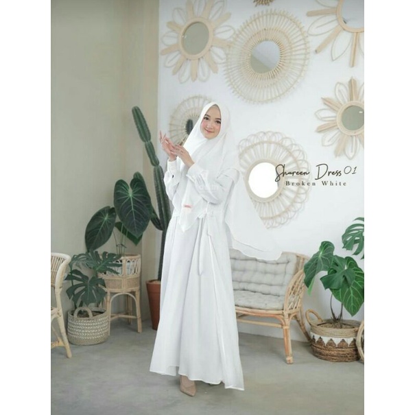 ATTIN - Shareen Dress Broken White