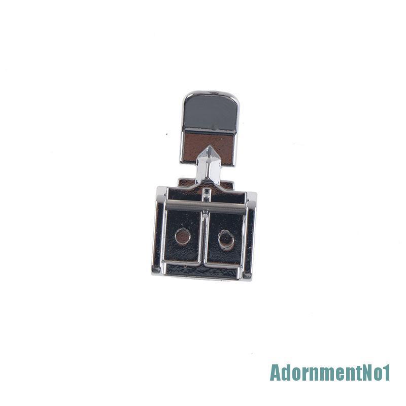 (AdornmentNo1) Presser Foot / Sepatu Mesin Jahit 2 Sisi Bahan Metal