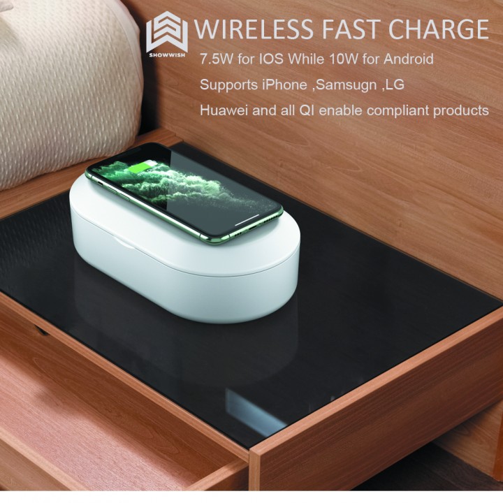 839 Portable Sterilization Box with 15W Mobile Wireless Charging - B-09