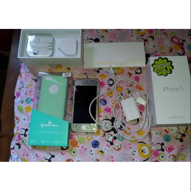 IPHONE 5 16GB SECOND MATOT MATI TOTAL KENA LCD FREE ONGKIR