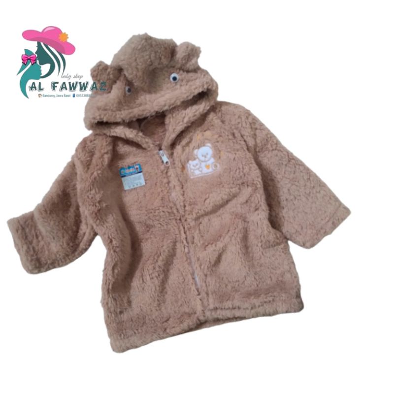 Jaket bayi/balita bulu new-Medium alder