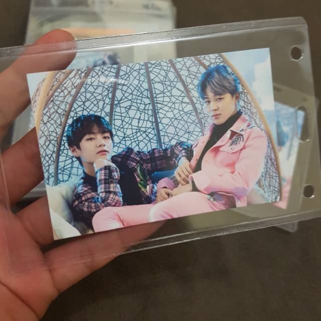 Bts jimin v wingstour photocard