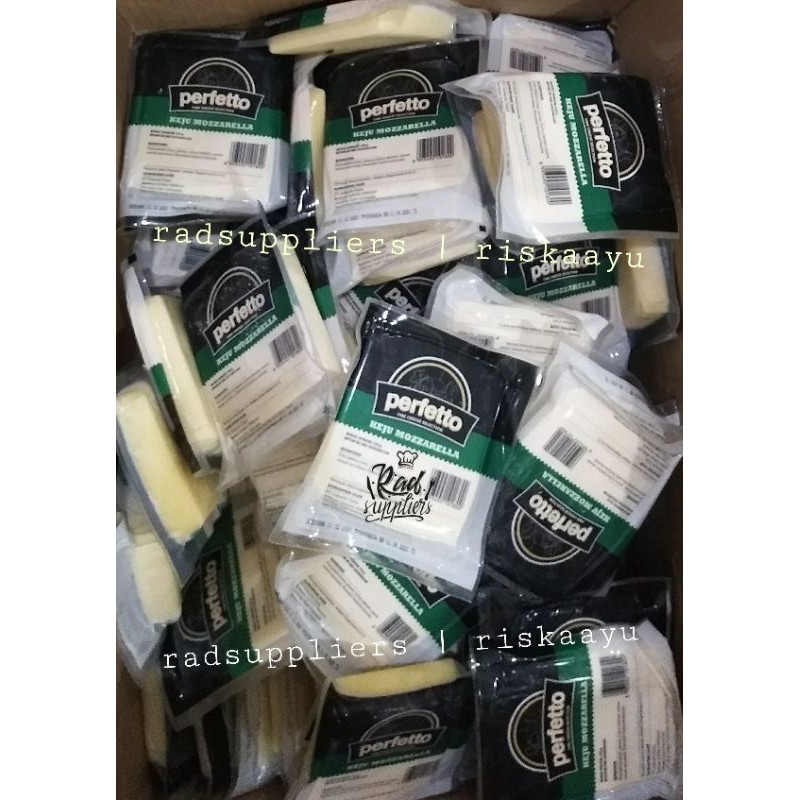 

Perfetto Keju Mozzarella kemasan 250graman, BEST PRICE !!