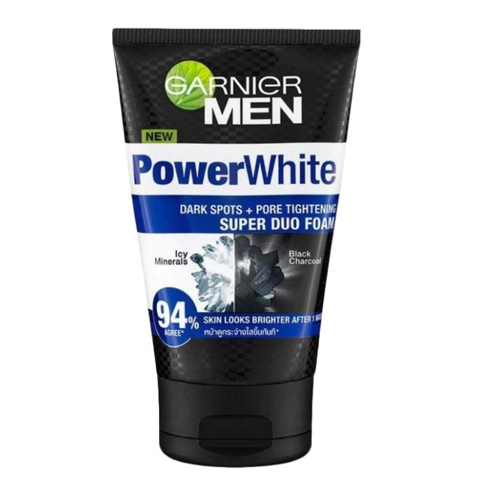 GARNIER MEN Power White Super Duo Foam