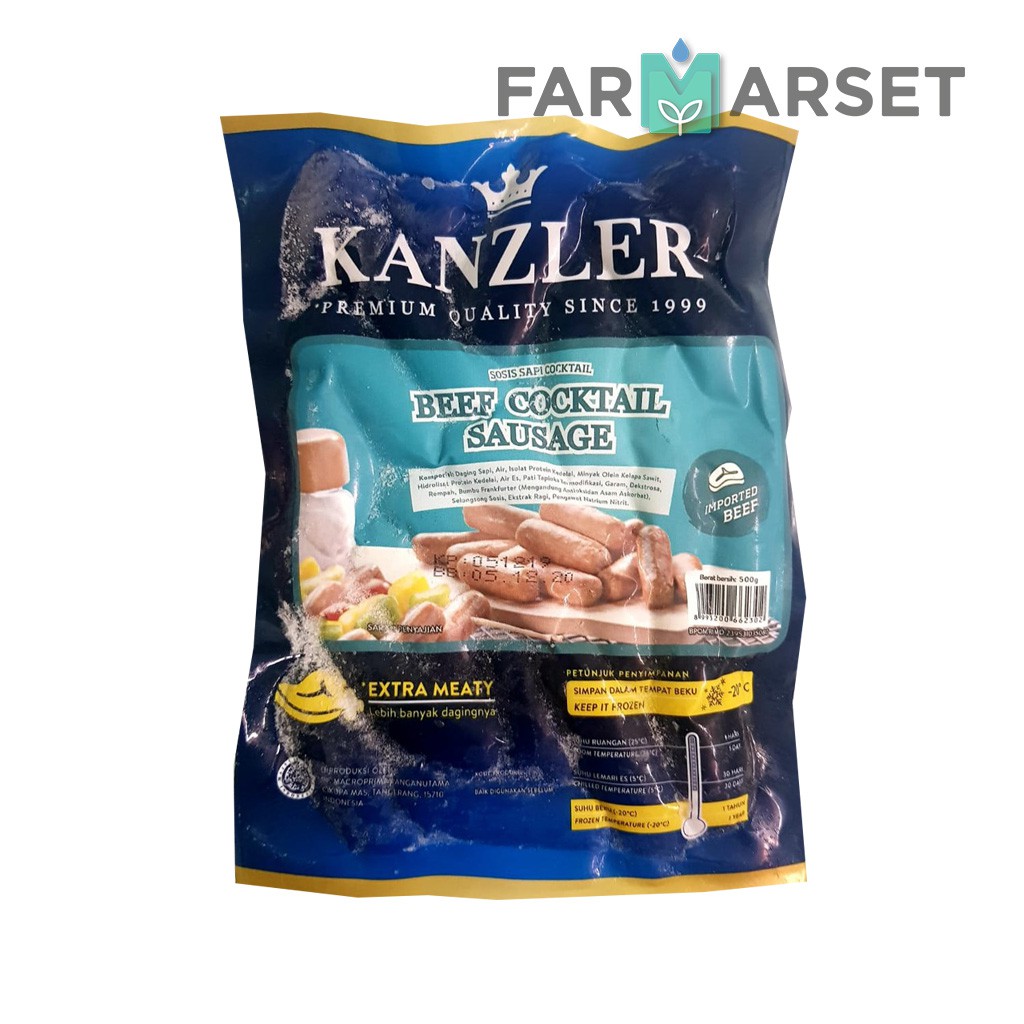 

[BANDUNG ONLY] Kanzler Beef Cocktail Sausage 250gr