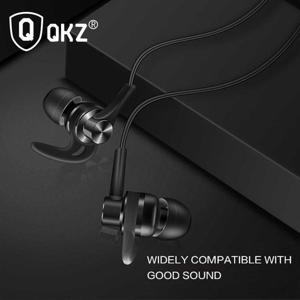 QKZ DT1 Headset Earphone HiFi With MIC Stereo Music Bass Untuk Ponsel