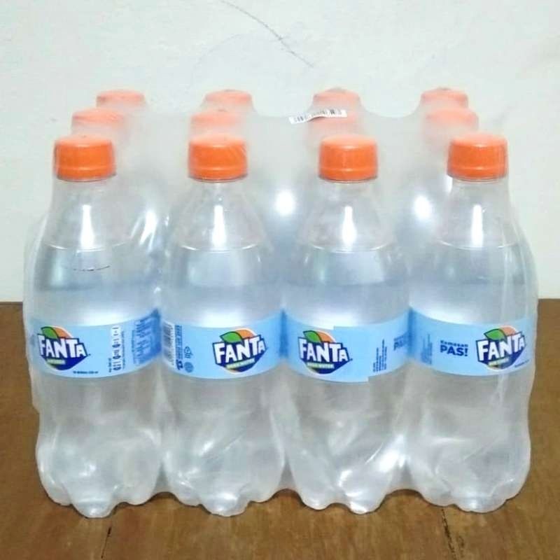 

[PROMO!!]Fanta Soda Water Air Murni Bening Pet(250Ml/12Botol/1Karton)