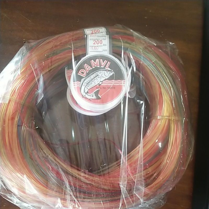 DAMYL RAINBOW.Biru.hijau 20 sd 120lbs