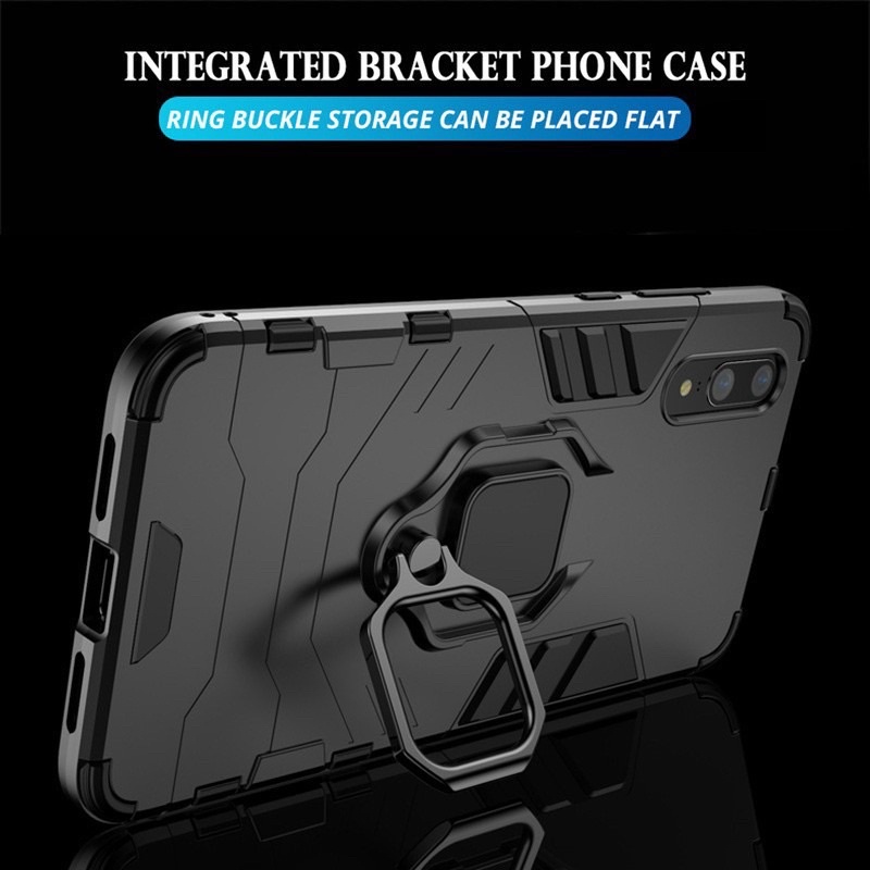 REALME C1/ C3/ 5/ 5I/ 5S/ C11 2020/ TRANSFORMER + RING/ROBOT PANTHER HARDCASE/ SOFT CASE/HARD