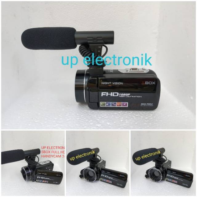 Handycam SBOX Camcorder SBOX Full HD 24 mp New