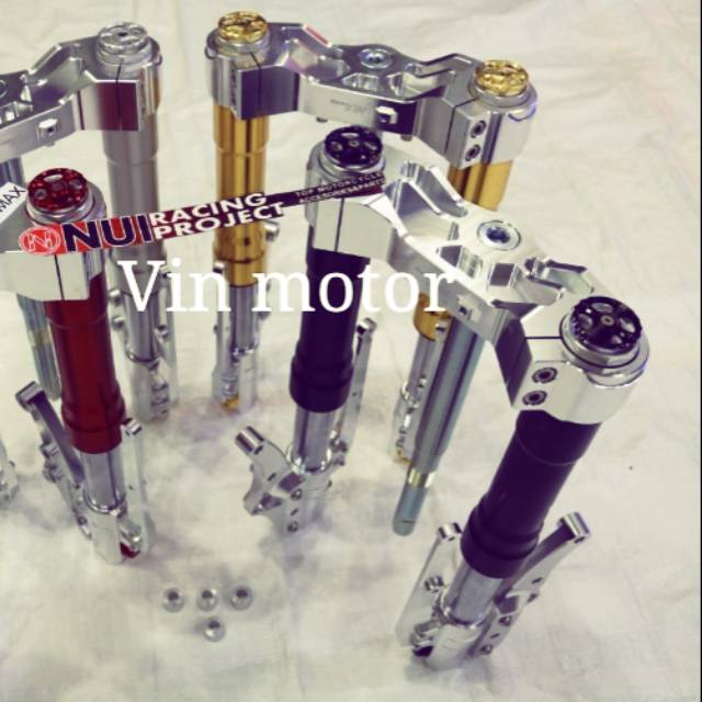UP SIDE DOWN NUI PCX NEW SHOCK DEPAN NUI PLUS SEGITIGA PCX NEW