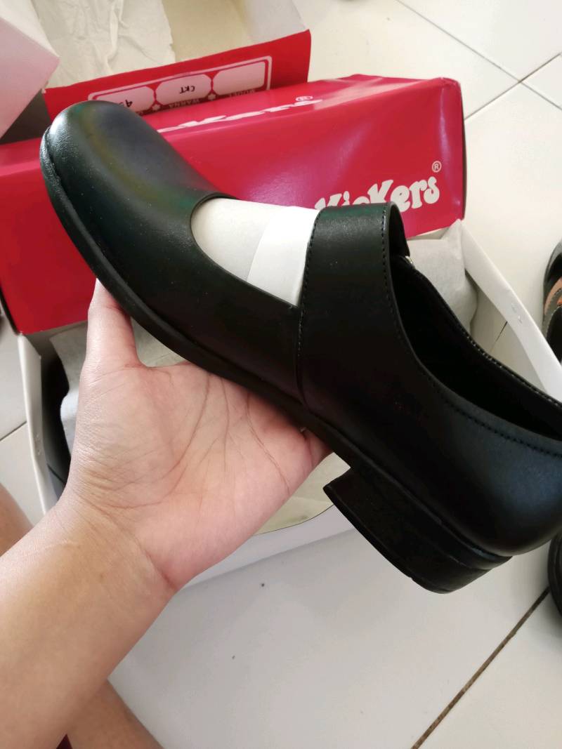 Sepatu Pantofel Wanita Kulit Asli Paskibra Kickers Wanita Sekolah